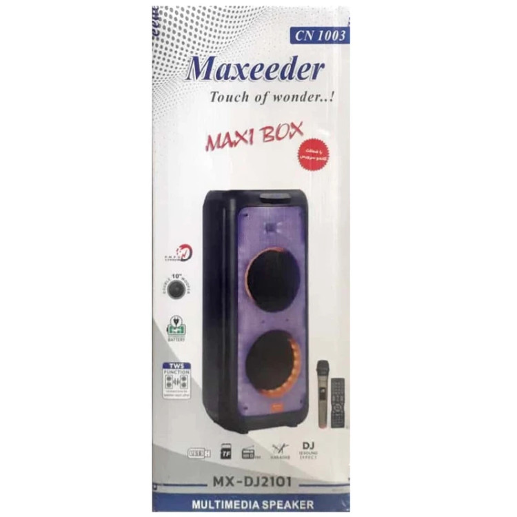 اسپیکر بلوتوثی قابل حمل مکسیدر مدل Maxi Box CN1003
